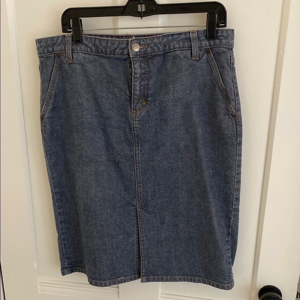 Classic Denim Skirt